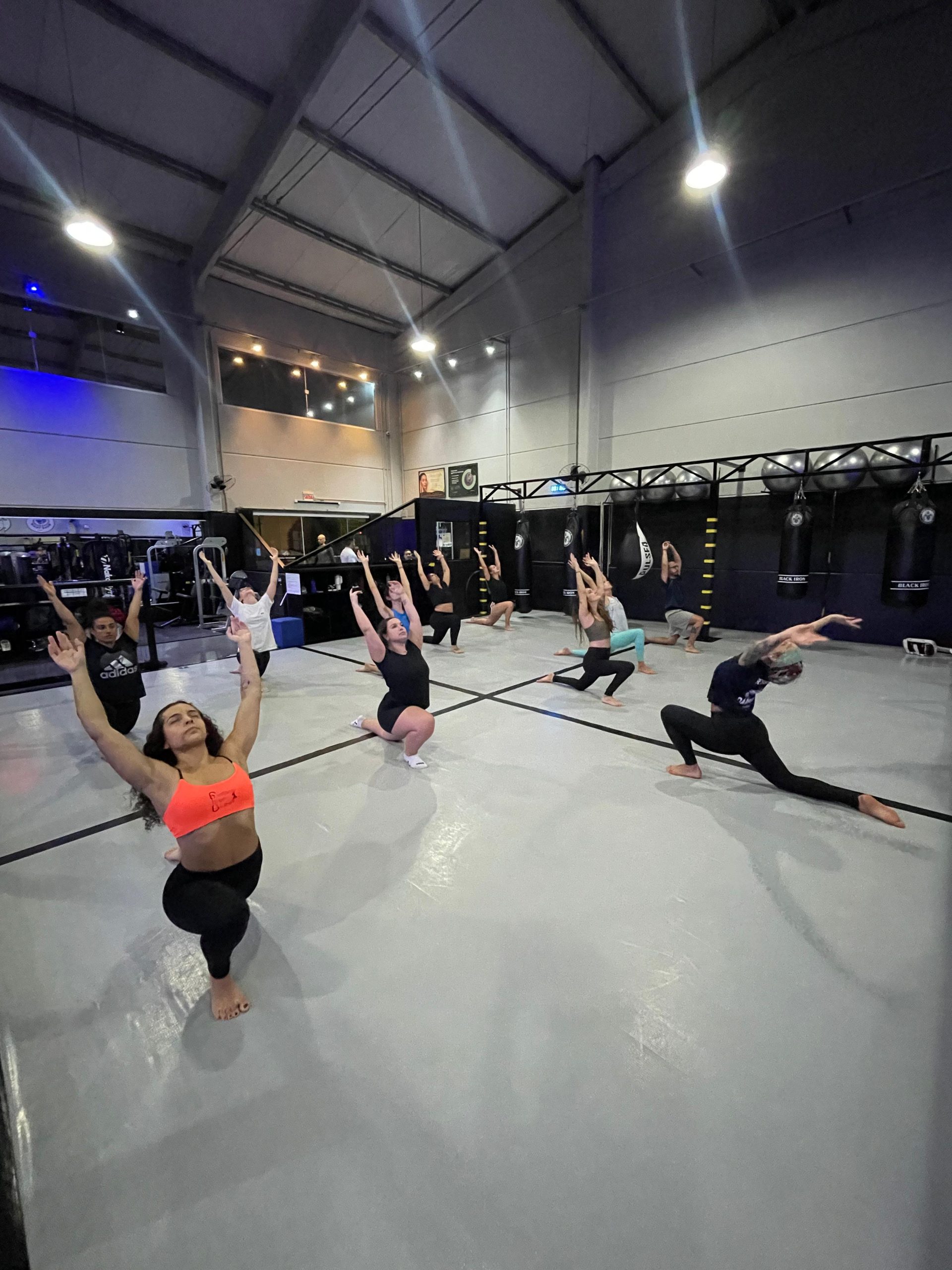 Aula na Black Iron Gym